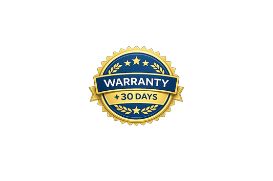 + 30 Day Extended Warranty